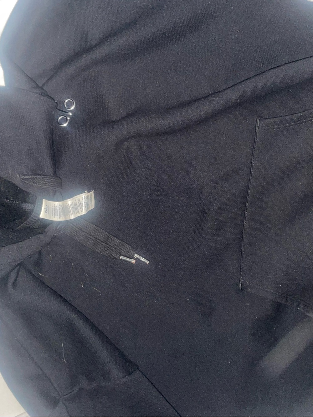 Black alo hoodie